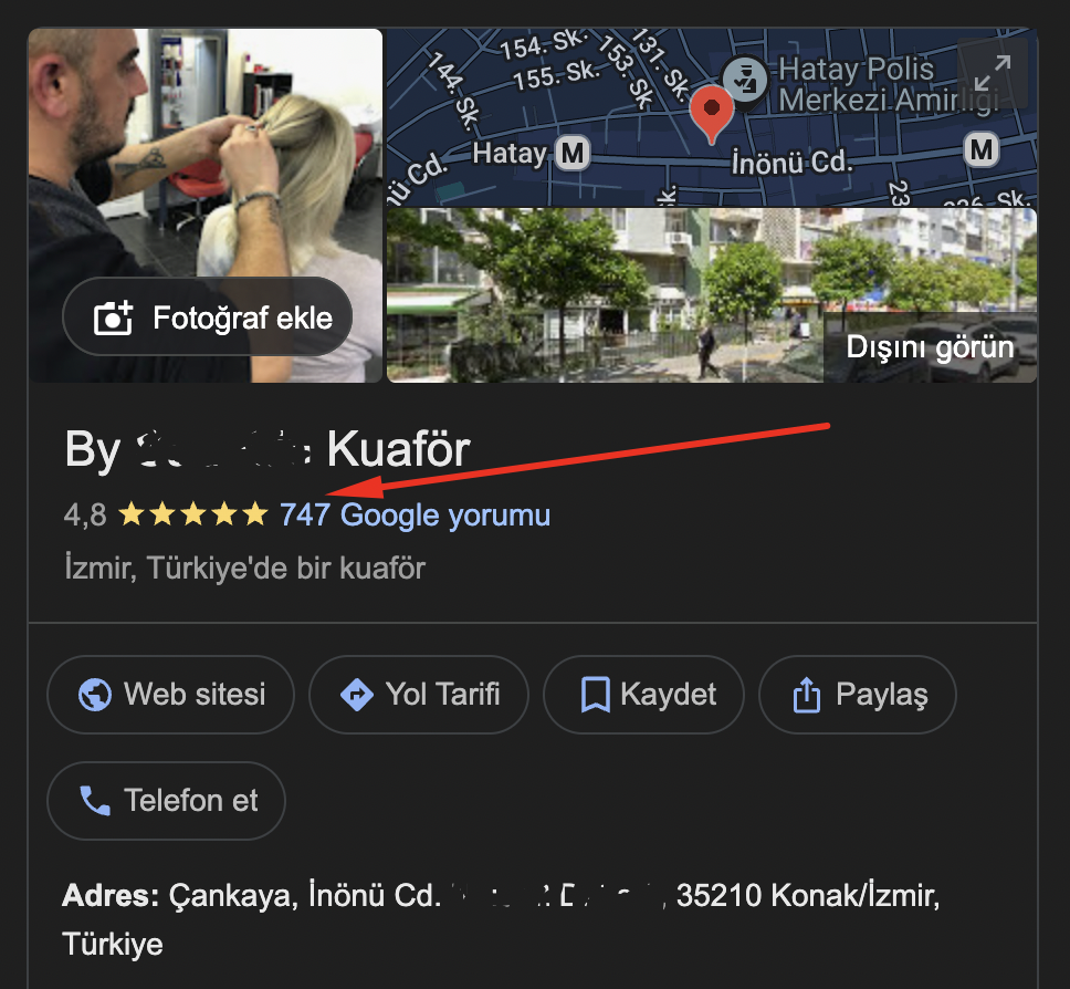 Sadettin Google Yorumları